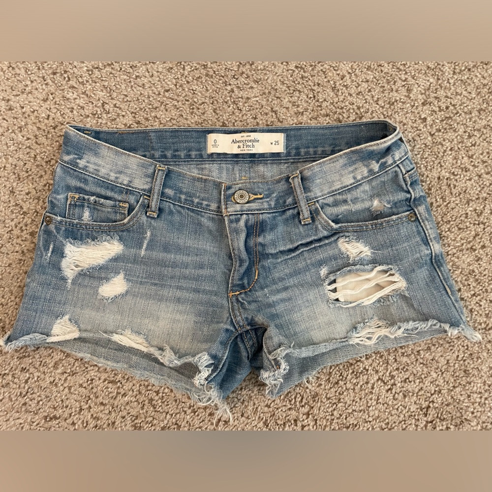 Abercrombie low rise shorts
